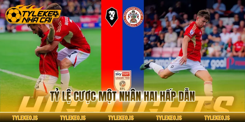 Tỷ lệ cược một nhân hai hấp dẫn